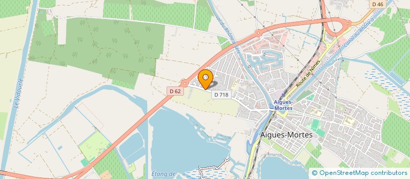 localisation de l'entreprise MONSIEUR JEAN-MARC THEROND  AIGUES-MORTES