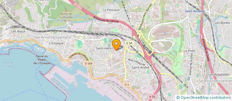 localisation de l'entreprise MONSIEUR JEAN-MARC TOUMI à MARSEILLE