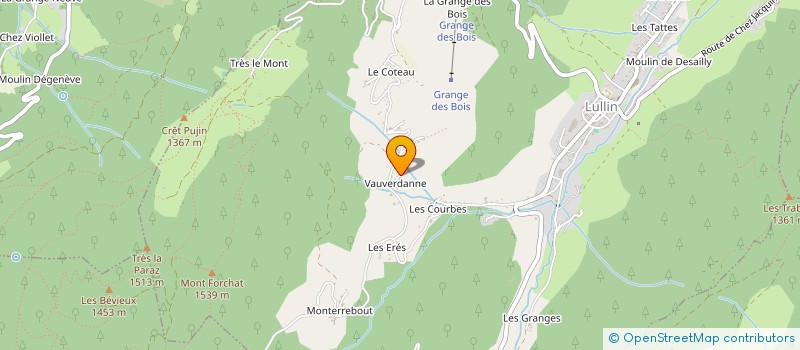 localisation de l'entreprise MONSIEUR JEAN-MARC TRABICHET  VAILLY