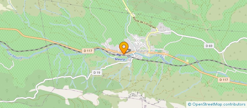 localisation de l'entreprise MONSIEUR JEAN MARC UTEZA  MAURY