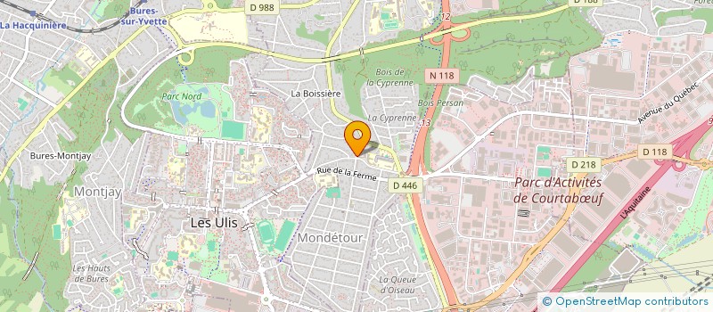 localisation de l'entreprise MONSIEUR JEAN MARC VAN HOCKE  ORSAY