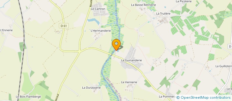 localisation de l'entreprise MONSIEUR JEAN MARC VANDELLI  SAINT-MARS-DE-COUTAIS