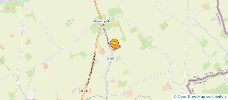 localisation de l'entreprise MONSIEUR JEAN MARC VANPOUILLE  KILLEM