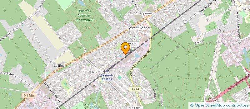 localisation de l'entreprise MONSIEUR JEAN-MARC VERMAUT  CESTAS