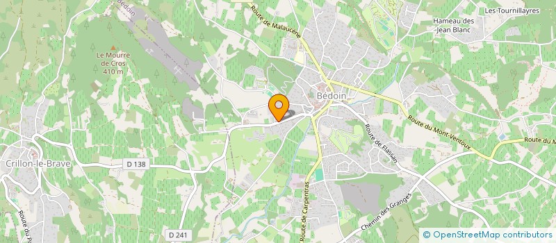 localisation de l'entreprise MONSIEUR JEAN-MARC VERNET  MAZAN