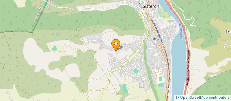 localisation de l'entreprise MONSIEUR JEAN-MARC VESIAN  SISTERON
