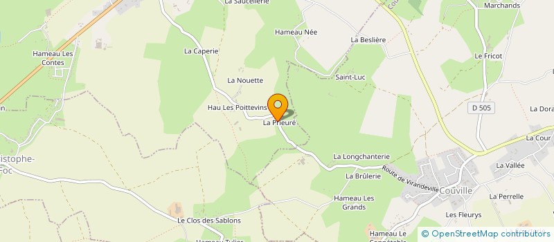 localisation de l'entreprise MONSIEUR JEAN-MARC VEUILLET à VIRANDEVILLE