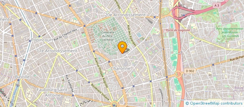 localisation de l'entreprise MONSIEUR JEAN-MARC VICQUERY  PARIS