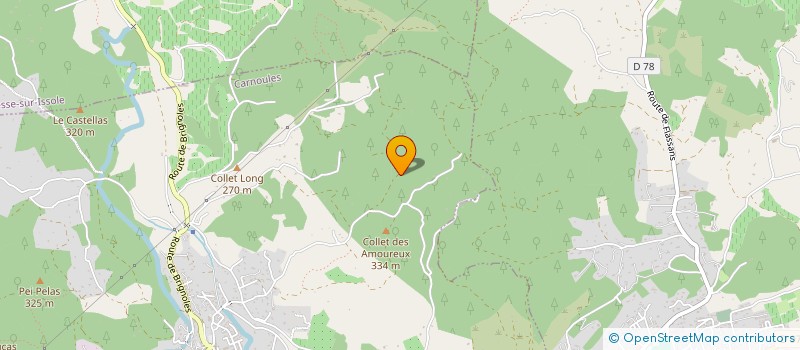 localisation de l'entreprise MONSIEUR JEAN MARC VINCENT  CARNOULES