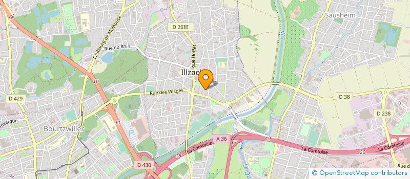 localisation de l'entreprise MONSIEUR JEAN-MARC VISCONTI  RUSTENHART