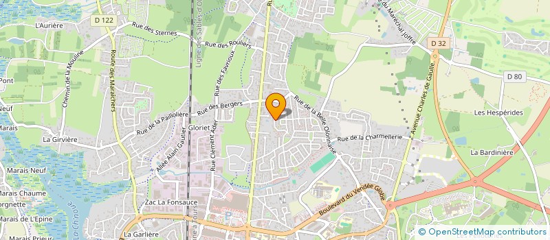 localisation de l'entreprise MONSIEUR JEAN-MARC VRIGNAUD à LES SABLES D'OLONNE