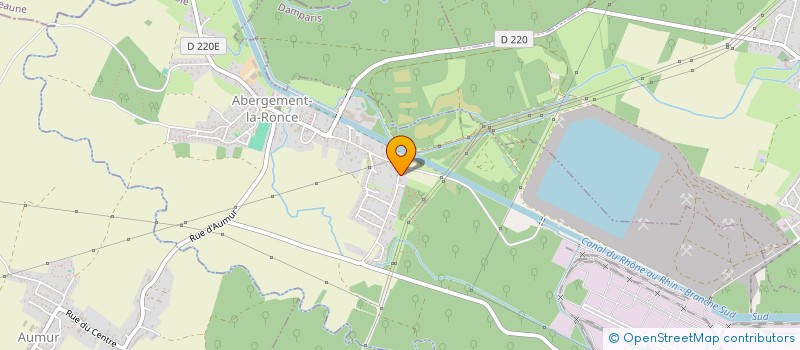 localisation de l'entreprise MONSIEUR JEAN MARC WAWRZYNIAK  ABERGEMENT-LA-RONCE