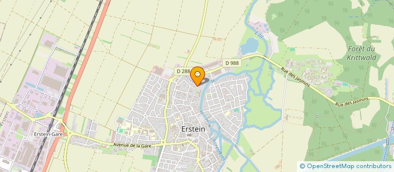 localisation de l'entreprise MONSIEUR JEAN MARC WILLER  ERSTEIN