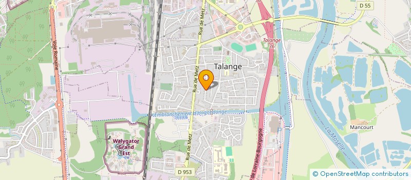 localisation de l'entreprise MONSIEUR JEAN-MARC WINCKEL  TALANGE