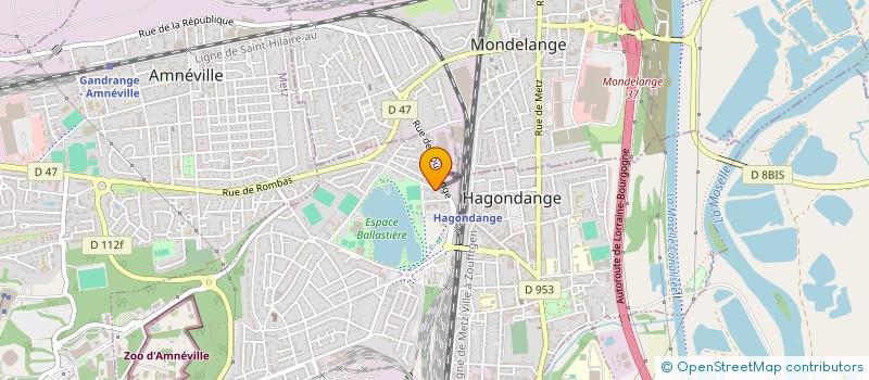 localisation de l'entreprise MONSIEUR JEAN-MARC WIRTZLER à HAGONDANGE