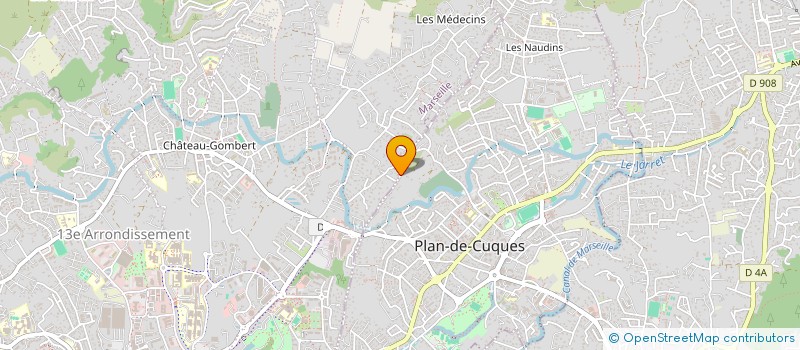 localisation de l'entreprise MONSIEUR JEAN-MARC YOUSSEF à ALLAUCH