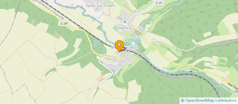 localisation de l'entreprise MONSIEUR JEAN-MARC ZANALETTI  CHARENCY-VEZIN