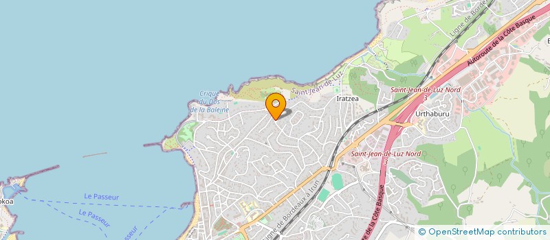 localisation de l'entreprise MONSIEUR JEAN-MARC ZUGASTI  CIBOURE