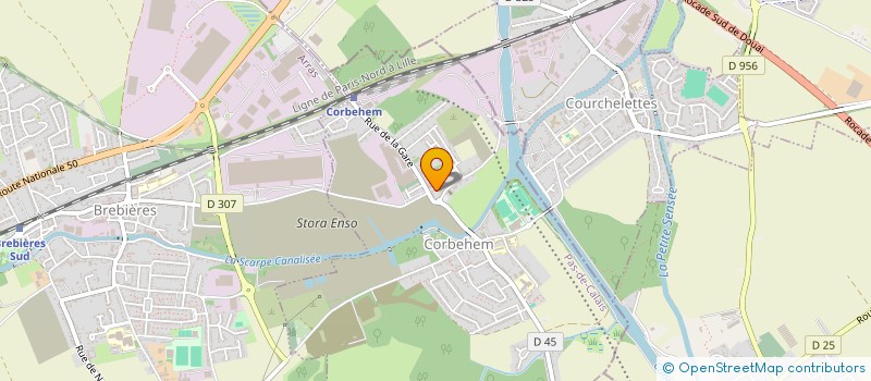 localisation de l'entreprise MONSIEUR JEAN MARC ZURAWSKI  CORBEHEM