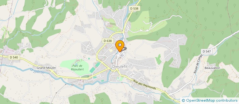 localisation de l'entreprise MONSIEUR JEAN-MARCEL FILAK  DIEULEFIT