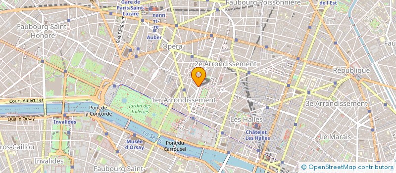 localisation de l'entreprise MONSIEUR JEAN MARCHADIER à PARIS