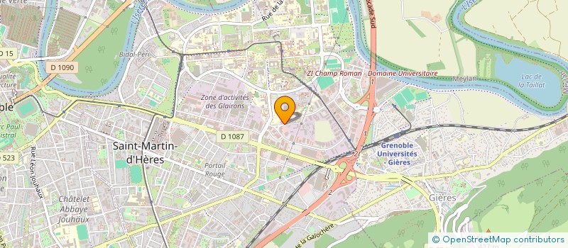 localisation de l'entreprise MONSIEUR JEAN MARCHAL  SAINT-MARTIN-D'HERES