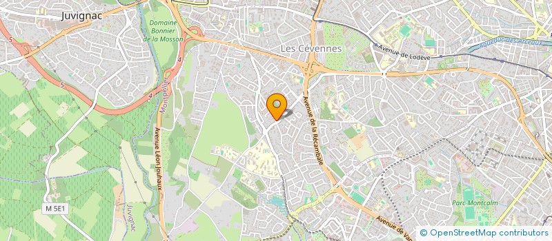 localisation de l'entreprise MONSIEUR JEAN MARCHAND à MONTPELLIER