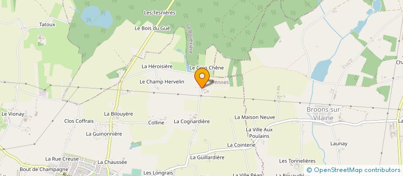 localisation de l'entreprise MONSIEUR JEAN MARCHAND à SERVON-SUR-VILAINE