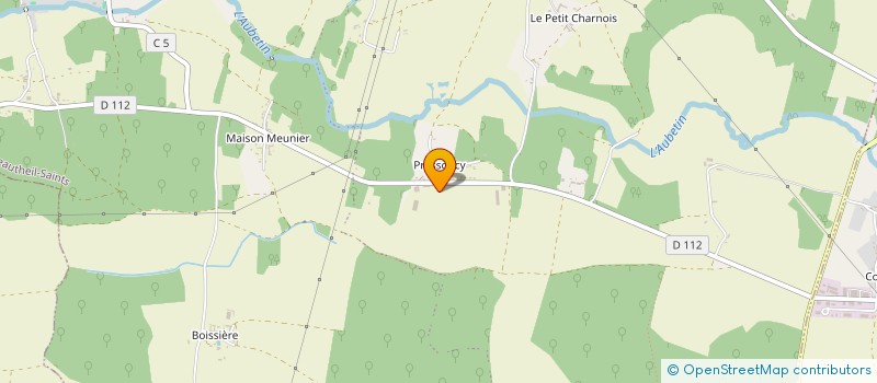 localisation de l'entreprise MONSIEUR JEAN MARCHAND  BEAUTHEIL-SAINTS