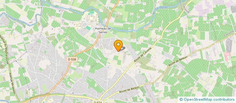 localisation de l'entreprise MONSIEUR JEAN MARCHAND  CARPENTRAS