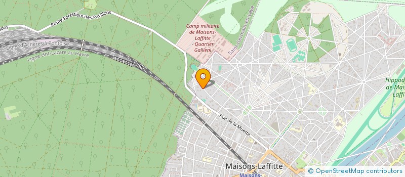 localisation de l'entreprise MONSIEUR JEAN MARCHI à MAISONS-LAFFITTE