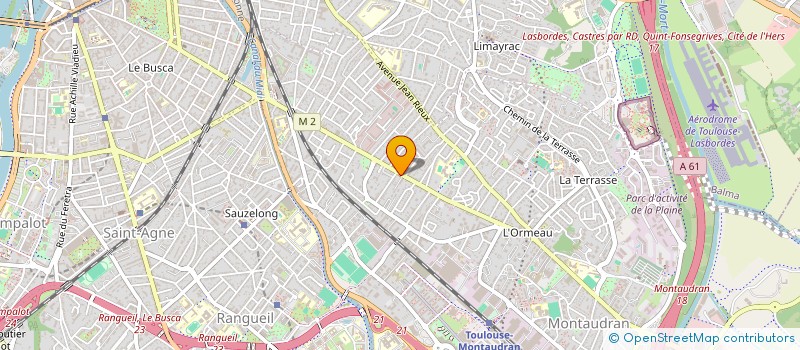 localisation de l'entreprise MONSIEUR JEAN MARCIA à TOULOUSE