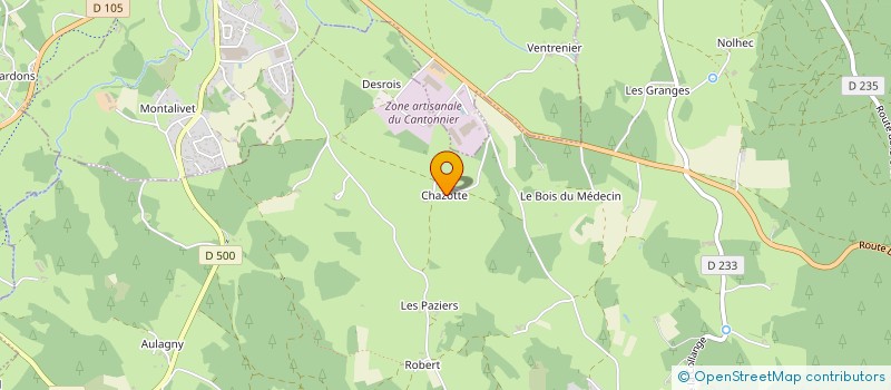 localisation de l'entreprise MONSIEUR JEAN MARCON à MONTREGARD