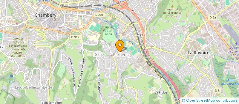 localisation de l'entreprise MONSIEUR JEAN MARECHAL  BARBERAZ