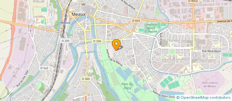 localisation de l'entreprise MONSIEUR JEAN MAREST à MEAUX