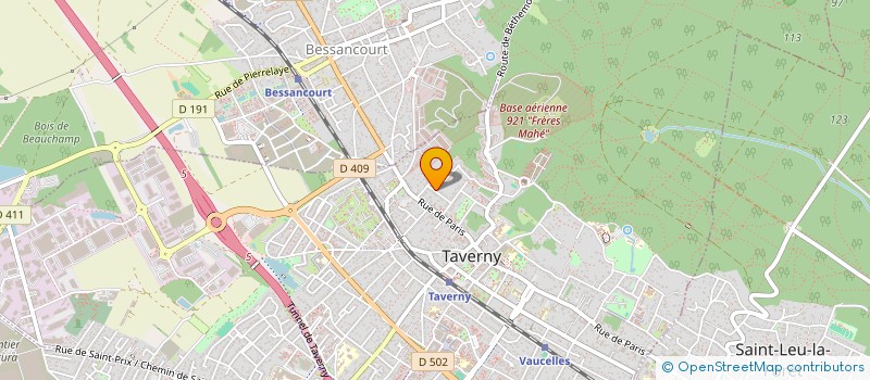 localisation de l'entreprise MONSIEUR JEAN MAREY SEMPER  TAVERNY