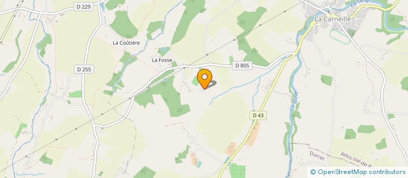 localisation de l'entreprise MONSIEUR JEAN MARGUERIT à ATHIS-VAL DE ROUVRE