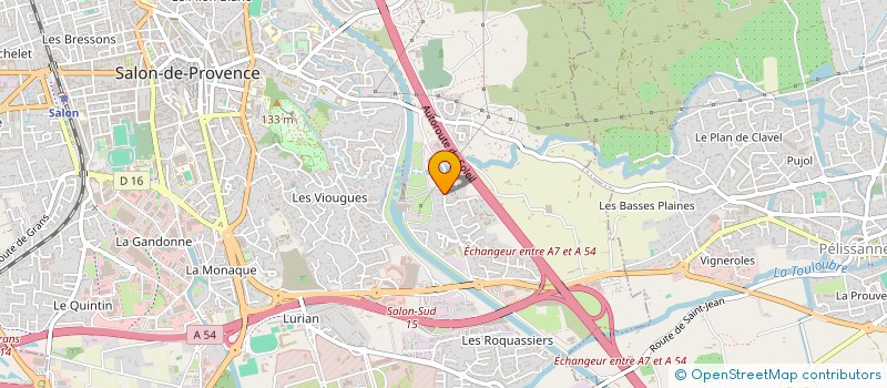 localisation de l'entreprise MONSIEUR JEAN MARIAUD  SALON-DE-PROVENCE