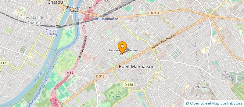 localisation de l'entreprise MONSIEUR JEAN MARIE à RUEIL-MALMAISON