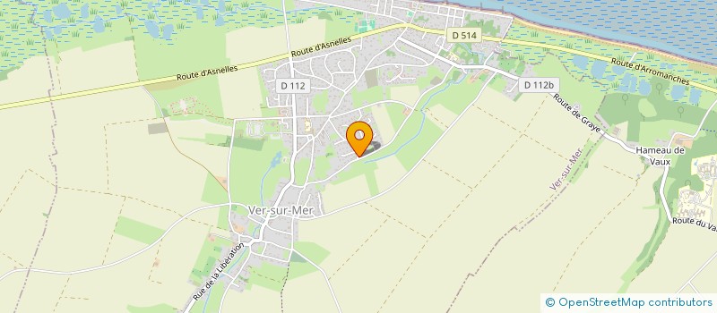 localisation de l'entreprise MONSIEUR JEAN MARIE  VER-SUR-MER