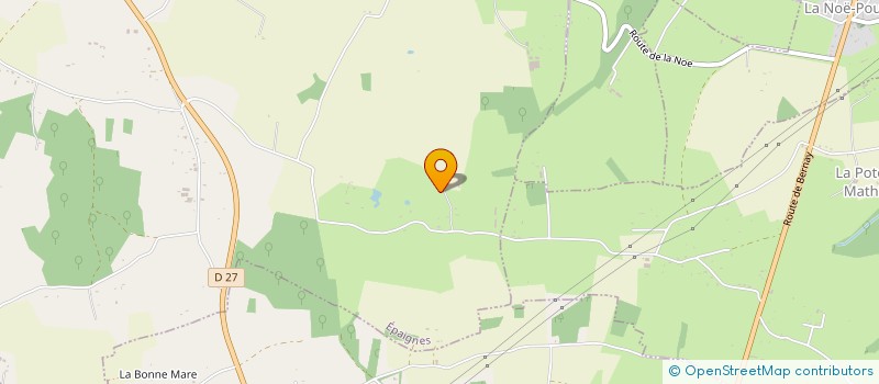 localisation de l'entreprise MONSIEUR JEAN MARIE  EPAIGNES