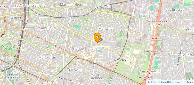 localisation de l'entreprise MONSIEUR JEAN MARIE  LYON