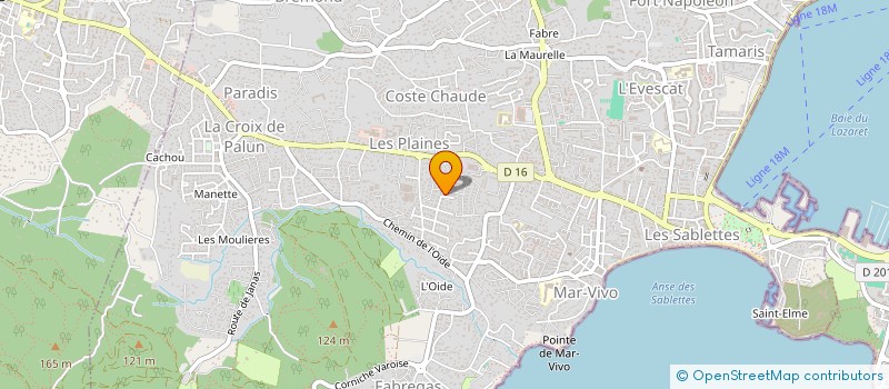 localisation de l'entreprise MONSIEUR JEAN-MARIE ABGRALL  LA SEYNE SUR MER