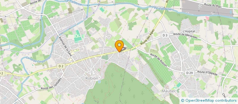 localisation de l'entreprise MONSIEUR JEAN-MARIE ALFARO à ROBION