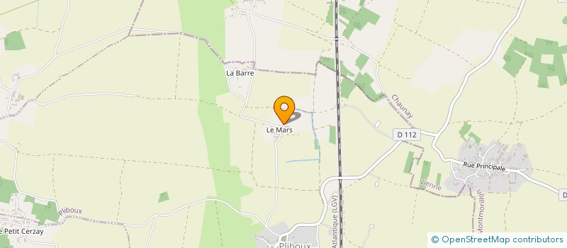 localisation de l'entreprise MONSIEUR JEAN-MARIE ALLEAU  PLIBOU