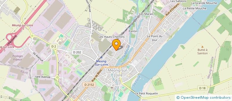 localisation de l'entreprise MONSIEUR JEAN-MARIE AMARY à EPIEDS-EN-BEAUCE