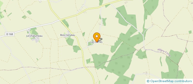 localisation de l'entreprise MONSIEUR JEAN-MARIE AMIABLE à ALLIGNY-COSNE