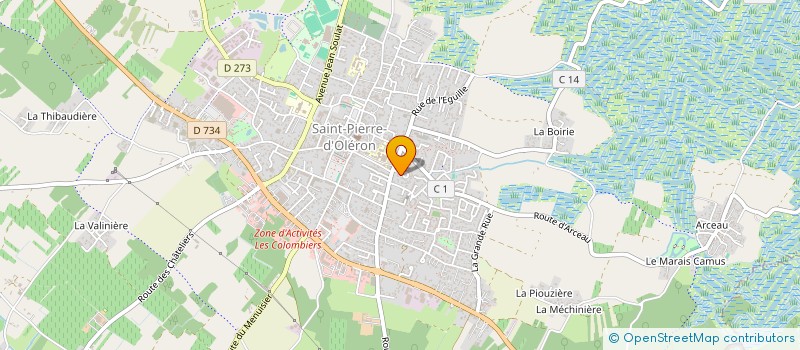 localisation de l'entreprise MONSIEUR JEAN-MARIE ANDRE ACHDJIBACHIAN  SAINT-PIERRE-D OLERON