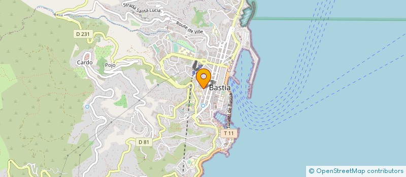 localisation de l'entreprise MONSIEUR JEAN MARIE ANGELI à BASTIA