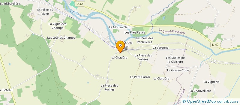 localisation de l'entreprise MONSIEUR JEAN-MARIE ARNAUD  ABILLY